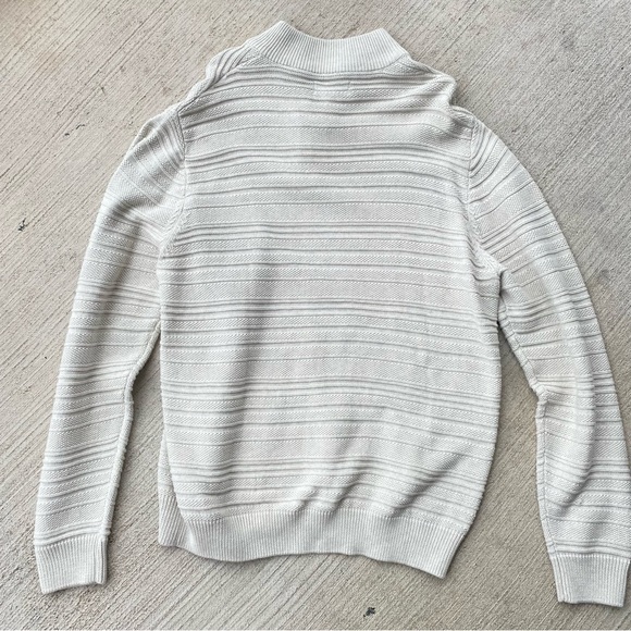 Chaps Men’s 1/4 Zip Pullover Sweater - Picture 3 of 5